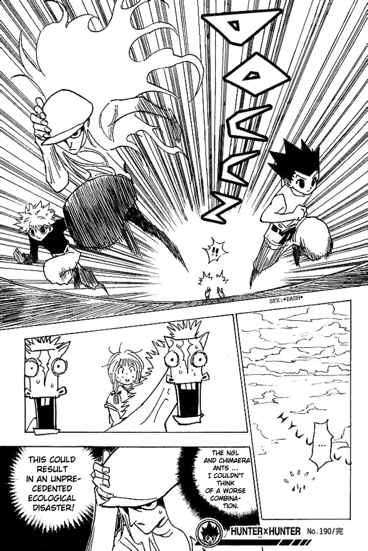 Hunter x Hunter Chapter 190 15